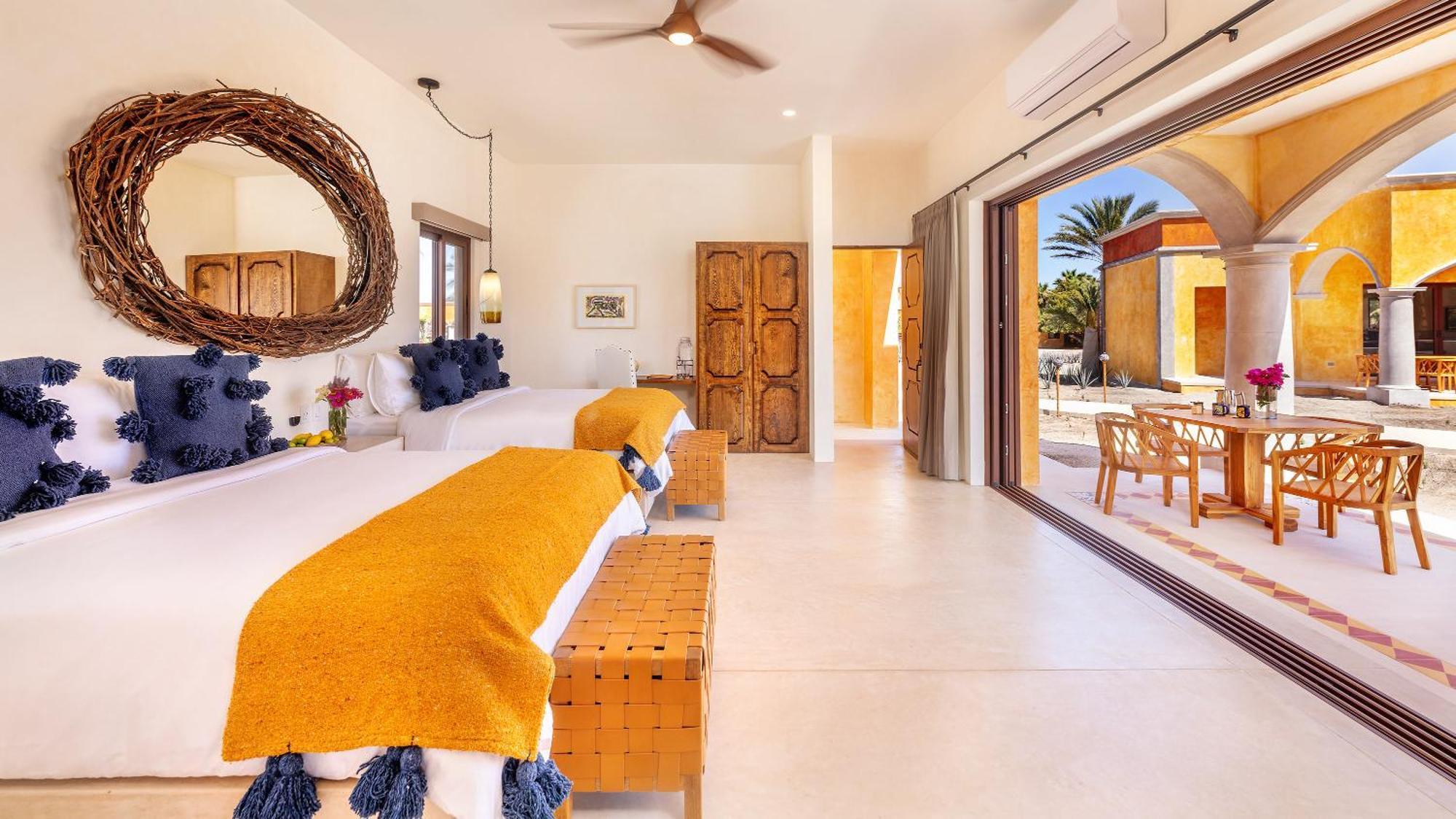 Villa Santa Cruz Todos Santos Bagian luar foto
